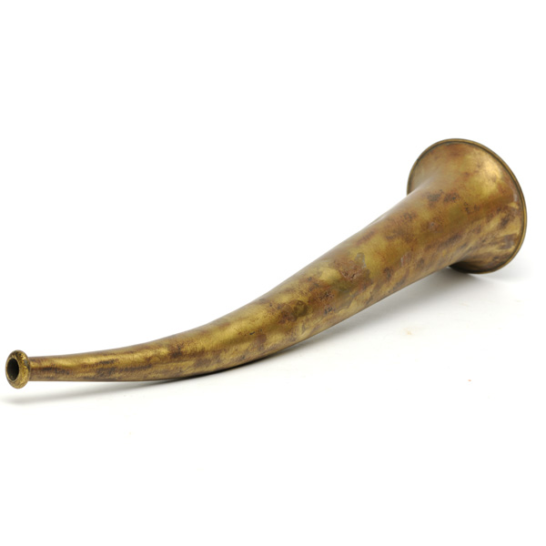 picture shows one piece ear trumpet @ EarTrumpets.com