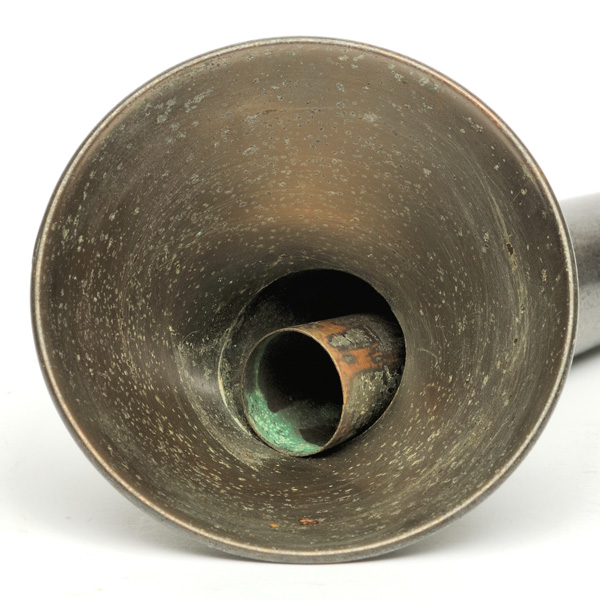 picture shows telescopic 2 pc ear trumpet @ EarTrumpets.com