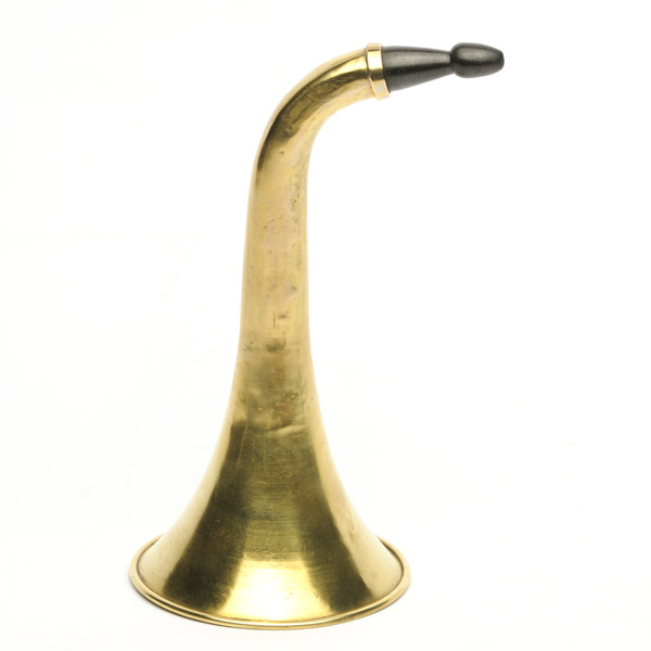picture shows one piece ear trumpet @ EarTrumpets.com