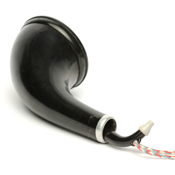 picture shows telescopic 2 pc ear trumpet @ EarTrumpets.com