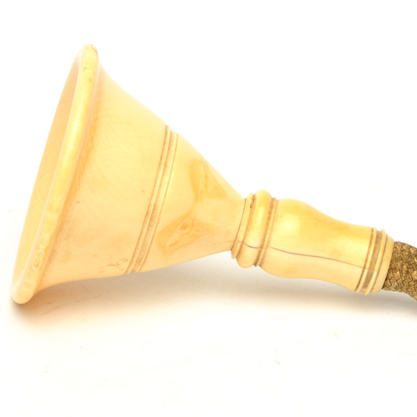 picture shows con tube ear trumpet @ EarTrumpets.com