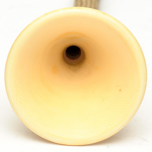 picture shows con tube ear trumpet @ EarTrumpets.com