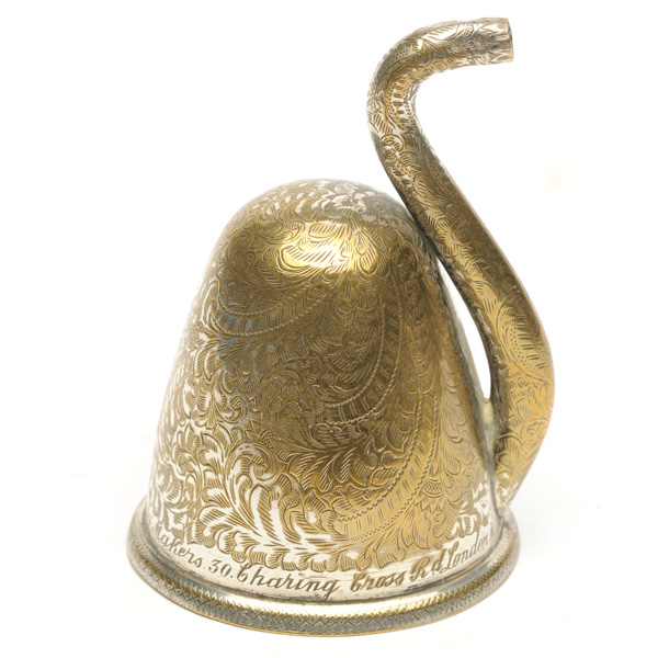 picture shows london dome ear trumpet @ EarTrumpets.com