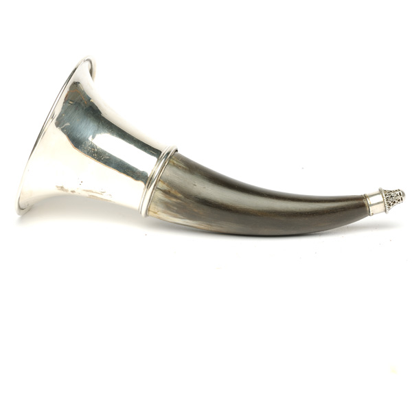 picture shows one piece ear trumpet @ EarTrumpets.com