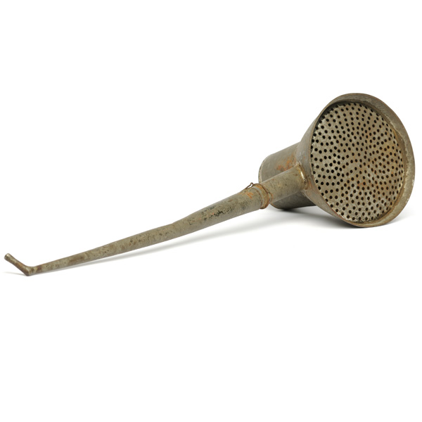 picture shows large dome ear trumpet @ EarTrumpets.com