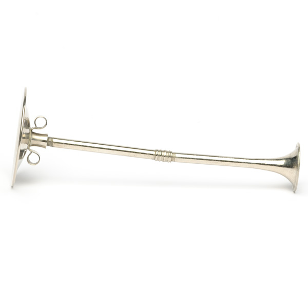 picture shows stethoscope ear trumpet @ EarTrumpets.com