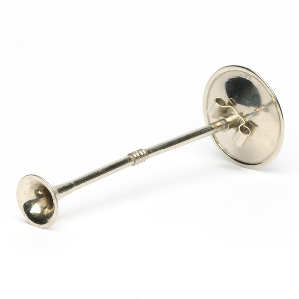 picture shows stethoscope ear trumpet @ EarTrumpets.com