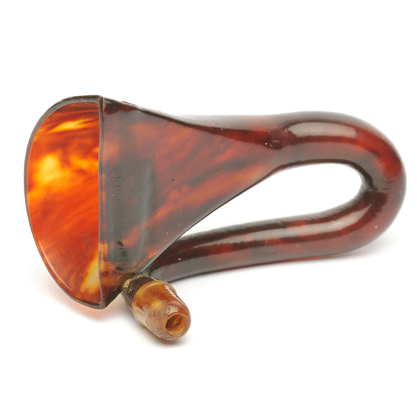 picture shows auricle ear trumpet @ EarTrumpets.com