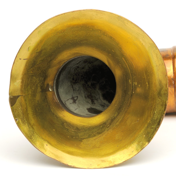 picture shows one piece ear trumpet @ EarTrumpets.com