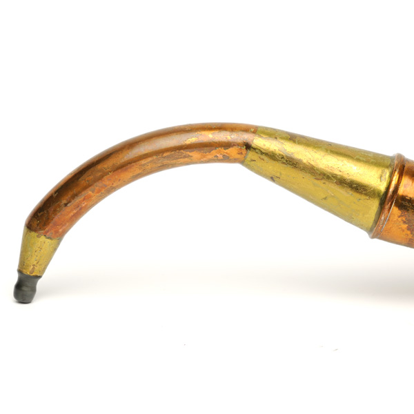 picture shows one piece ear trumpet @ EarTrumpets.com