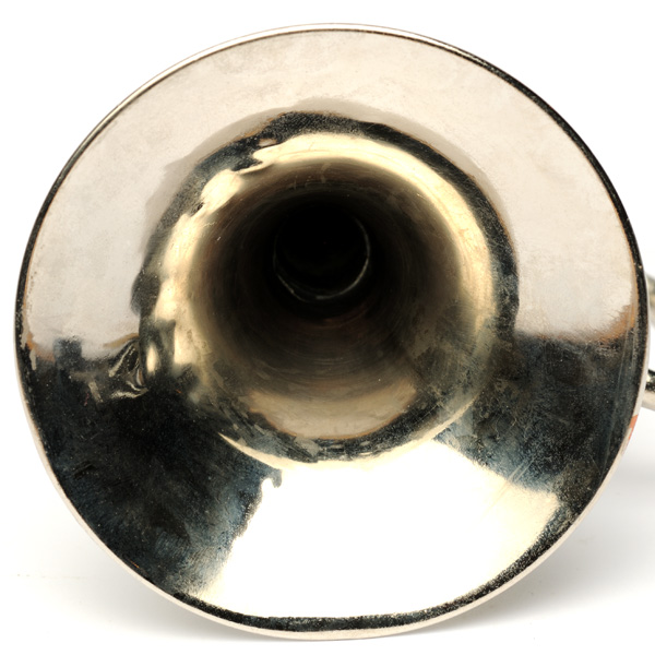 picture shows one piece ear trumpet @ EarTrumpets.com