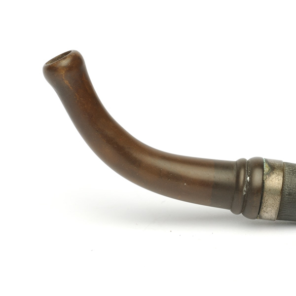 picture shows one piece ear trumpet @ EarTrumpets.com