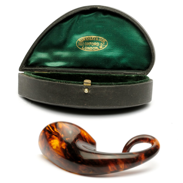 picture shows auricle ear trumpet @ EarTrumpets.com