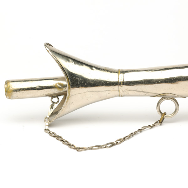 picture shows one piece ear trumpet @ EarTrumpets.com