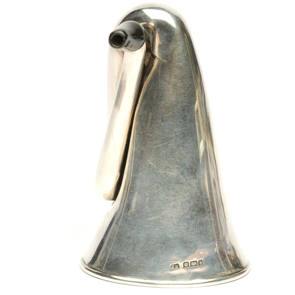 picture shows folded ear trumpet @ EarTrumpets.com