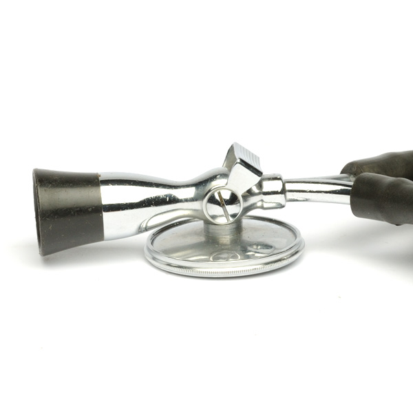picture shows stethoscope ear trumpet @ EarTrumpets.com