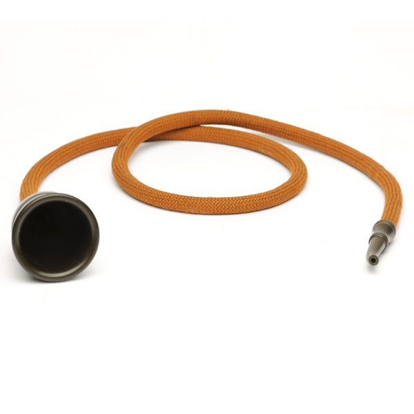 picture shows con tube ear trumpet @ EarTrumpets.com