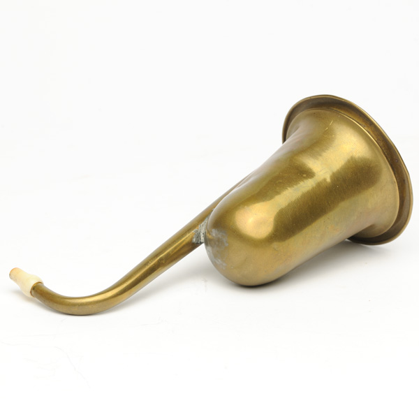 picture shows london dome ear trumpet @ EarTrumpets.com