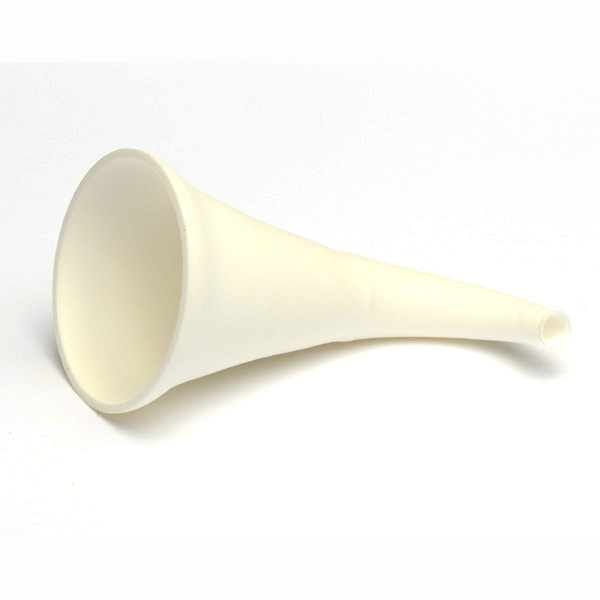 picture shows digitally printed ear trumpet @ EarTrumpets.com