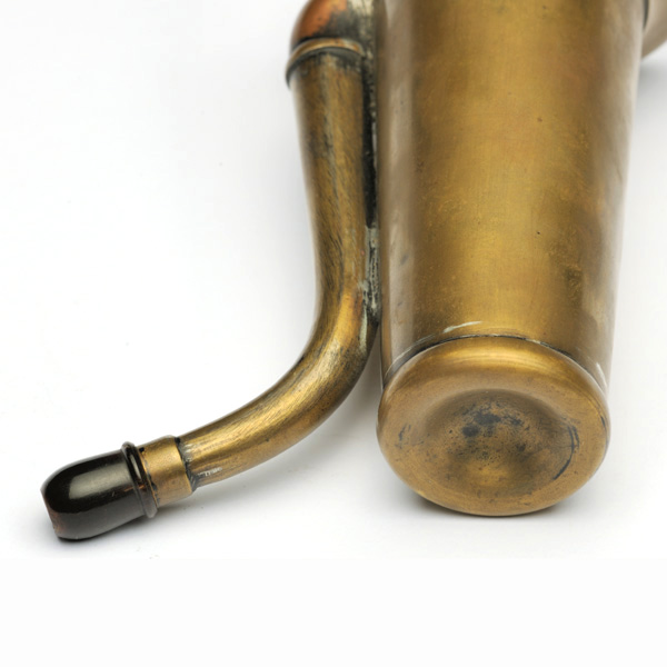picture shows london dome ear trumpet @ EarTrumpets.com