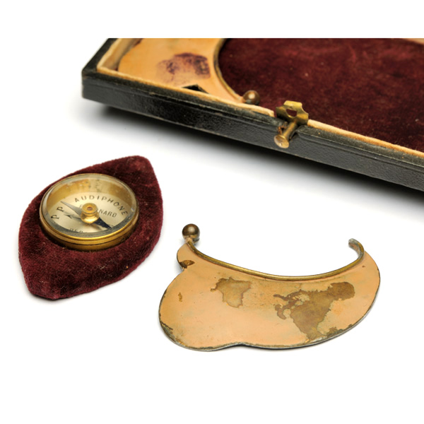 picture shows quack ear trumpet @ EarTrumpets.com