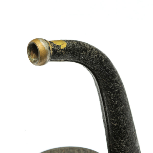 picture shows folded ear trumpet @ EarTrumpets.com
