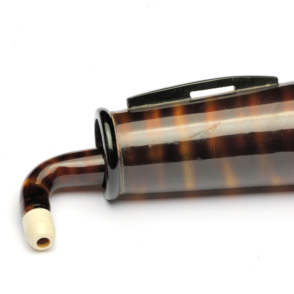 picture shows telescopic 2 pc ear trumpet @ EarTrumpets.com