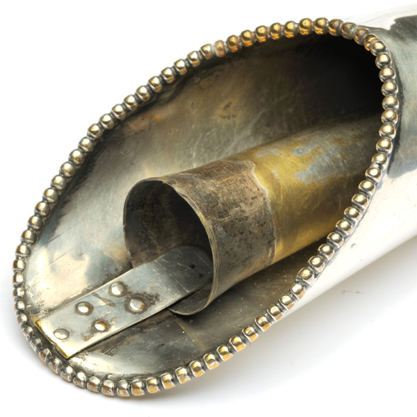 picture shows telescopic 2 pc ear trumpet @ EarTrumpets.com