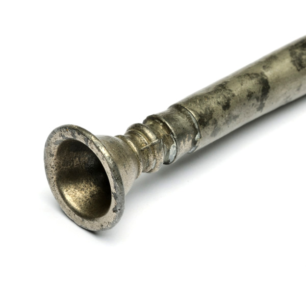 picture shows one piece ear trumpet @ EarTrumpets.com