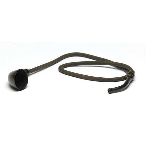 picture shows con tube ear trumpet @ EarTrumpets.com