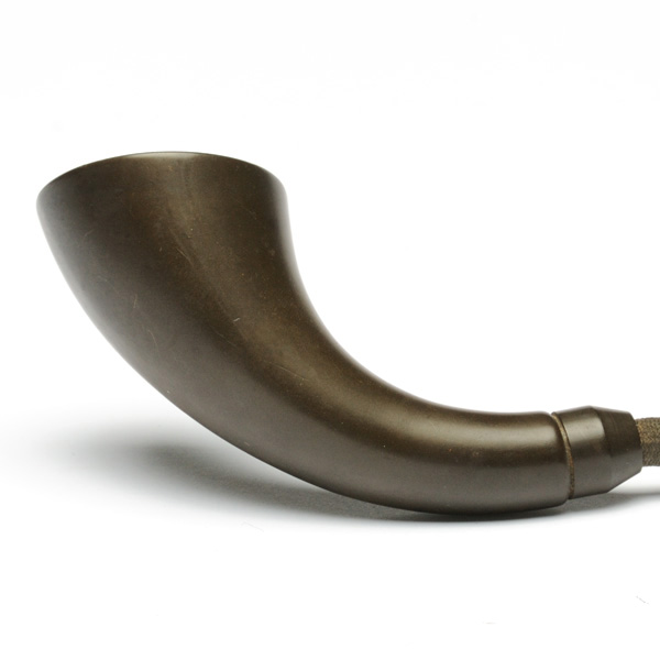 picture shows con tube ear trumpet @ EarTrumpets.com
