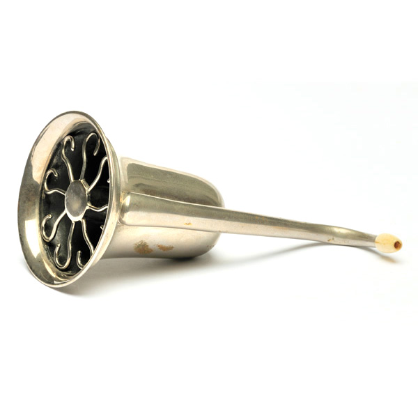 picture shows london dome ear trumpet @ EarTrumpets.com