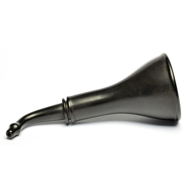 picture shows telescopic 2 pc ear trumpet @ EarTrumpets.com