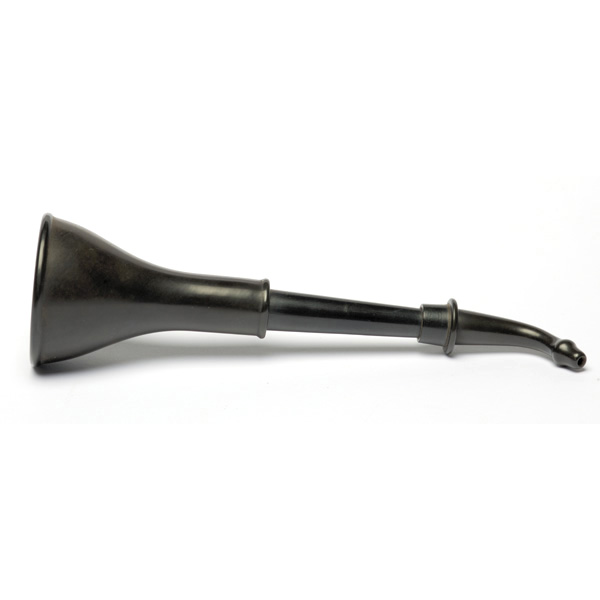 picture shows telescopic 2 pc ear trumpet @ EarTrumpets.com