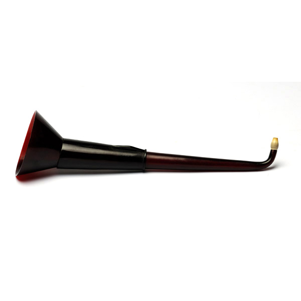 picture shows telescopic 2 pc ear trumpet @ EarTrumpets.com