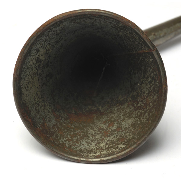 picture shows home-made ear trumpet @ EarTrumpets.com