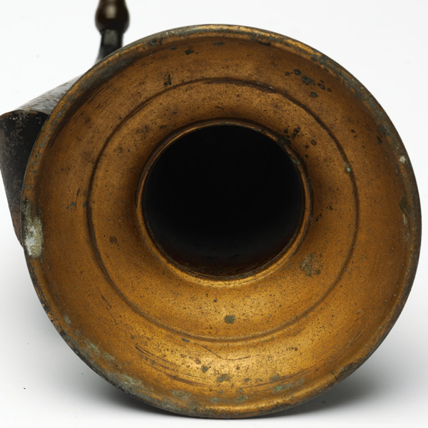 picture shows folded ear trumpet @ EarTrumpets.com