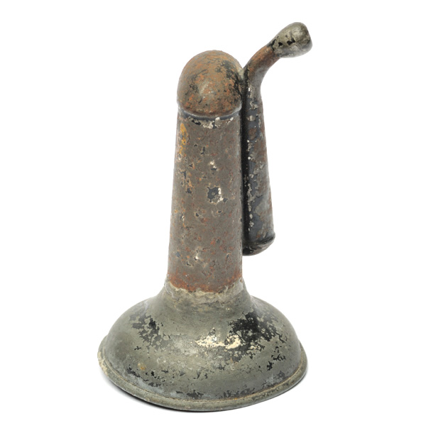 picture shows folded ear trumpet @ EarTrumpets.com