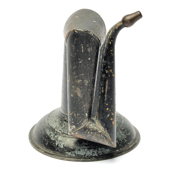 picture shows folded ear trumpet @ EarTrumpets.com