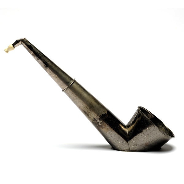 picture shows telescopic 2 pc ear trumpet @ EarTrumpets.com