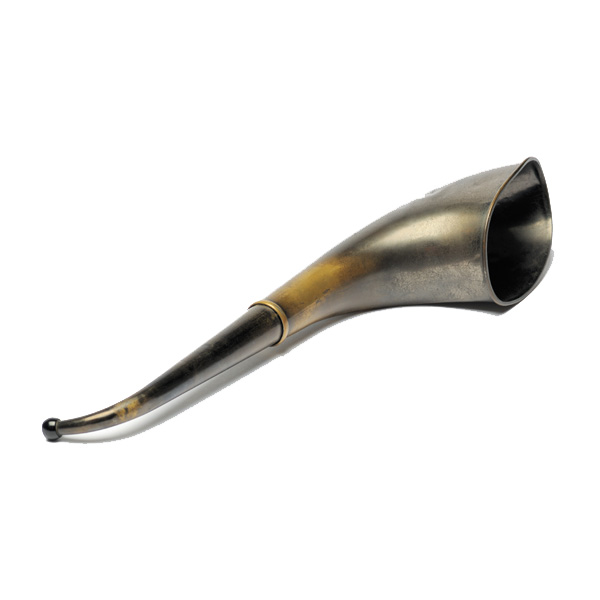 picture shows telescopic 2 pc ear trumpet @ EarTrumpets.com