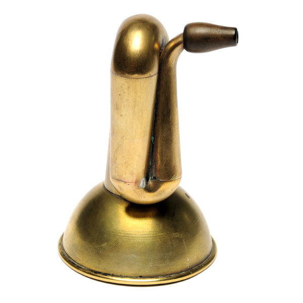 picture shows folded ear trumpet @ EarTrumpets.com