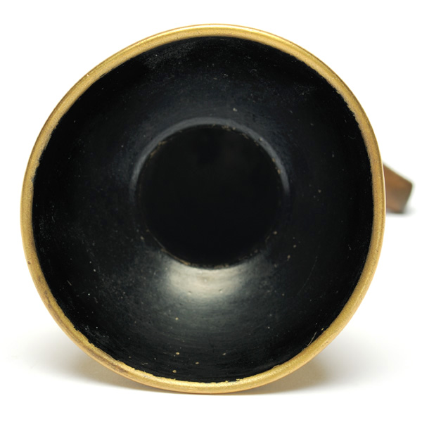 picture shows folded ear trumpet @ EarTrumpets.com