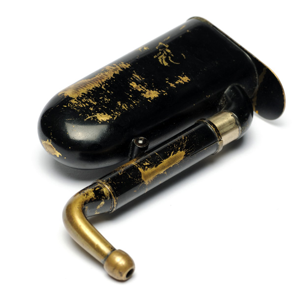 picture shows london dome ear trumpet @ EarTrumpets.com