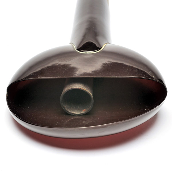 picture shows miss greene ear trumpet @ EarTrumpets.com