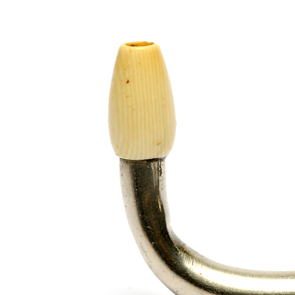 picture shows large dome ear trumpet @ EarTrumpets.com