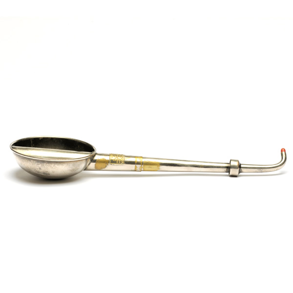 picture shows banjo ear trumpet @ EarTrumpets.com