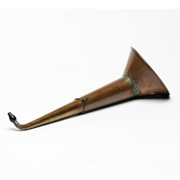 picture shows telescopic 2 pc ear trumpet @ EarTrumpets.com