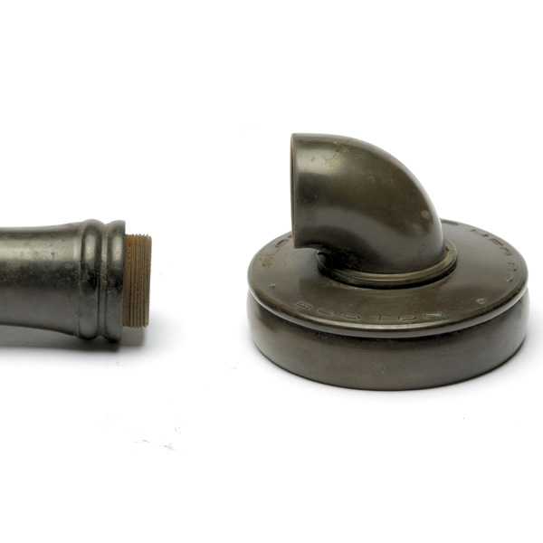 picture shows con tube ear trumpet @ EarTrumpets.com