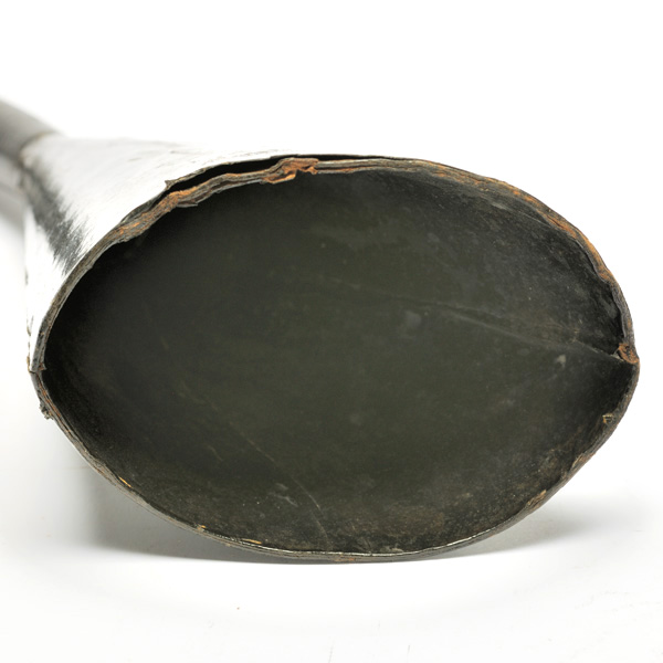 picture shows con tube ear trumpet @ EarTrumpets.com